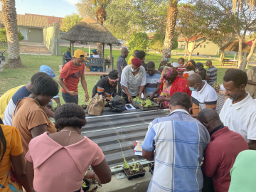 THE IREMA PROJECT HOSTS HORTICULTURE PRODUCTION TRAINING OF TRAINERS IN KHORIXAS